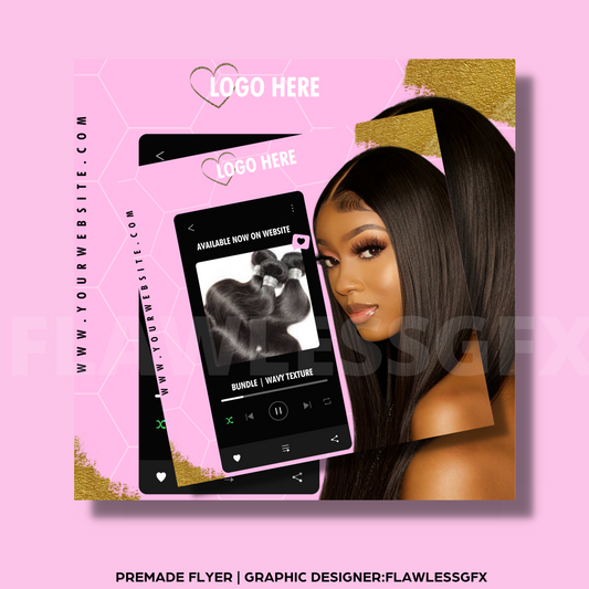 Hair | Pre Made Social Media Template #6